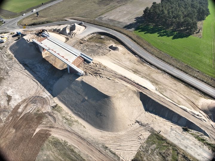 Bauwerke im Zuge des Lückenschlusses der A14