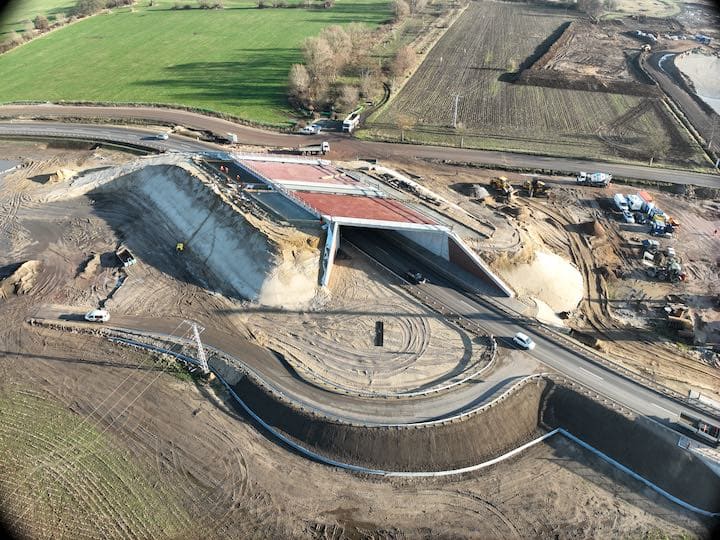 Bauwerke im Zuge des Lückenschlusses der A14
