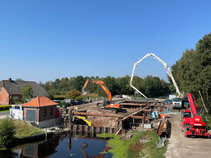Ersatzneubau der Schleuse V – Nordgeorgsfehnkanal
